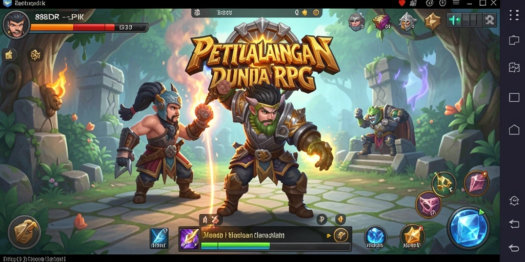 Screenshot RPG 888IDR menampilkan momen seru gameplay.
