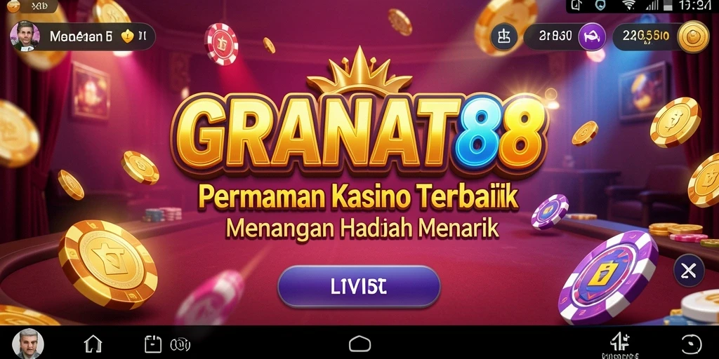 Tampilan gameplay seru di GRANAT88 dengan berbagai pilihan Kasino.
