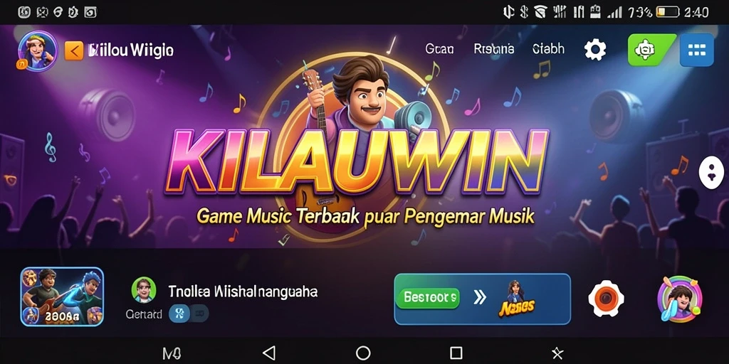 Tampilan gameplay seru dengan musik yang menawan.
