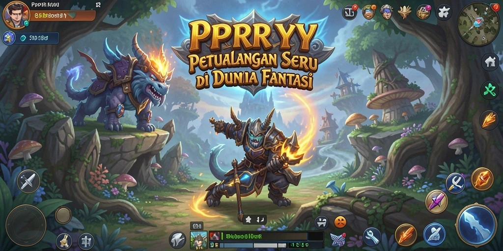 Screenshot dari gameplay PPRRYY menunjukkan momen mendebarkan dalam petualangan.