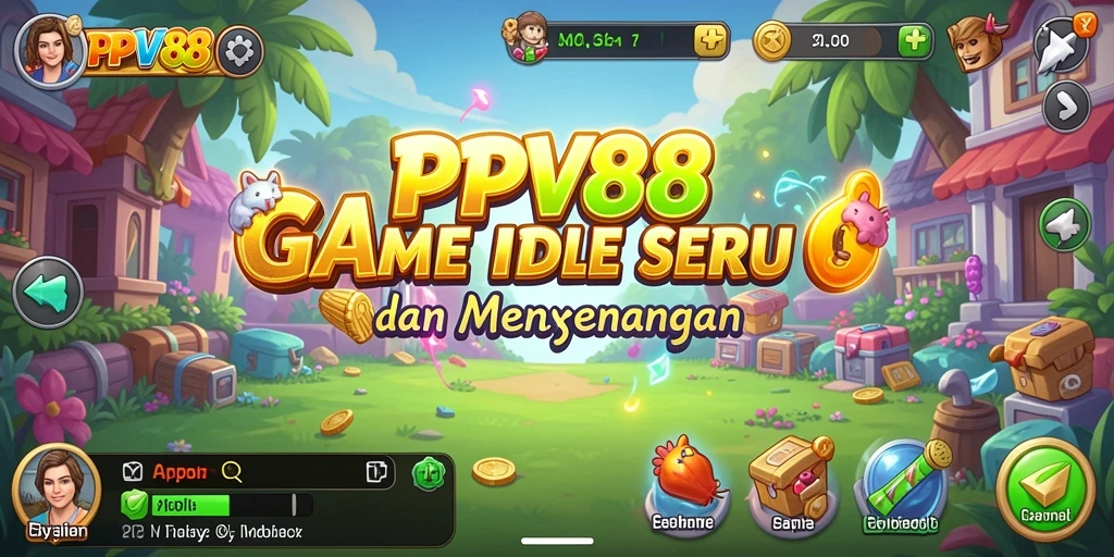 Tampilan utama gameplay PPV88 yang menarik dan interaktif.